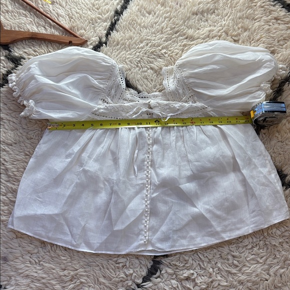 Doen White Lace Blouse - Picture 11 of 16